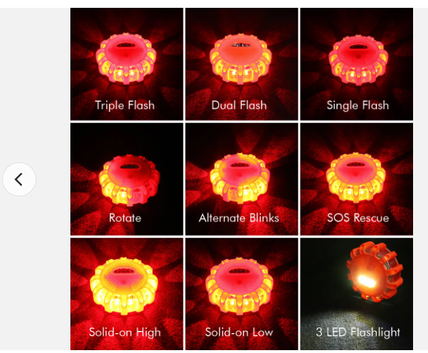 LED Road Flare-( 6 pack )